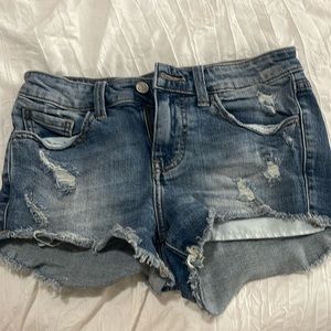 jean shorts